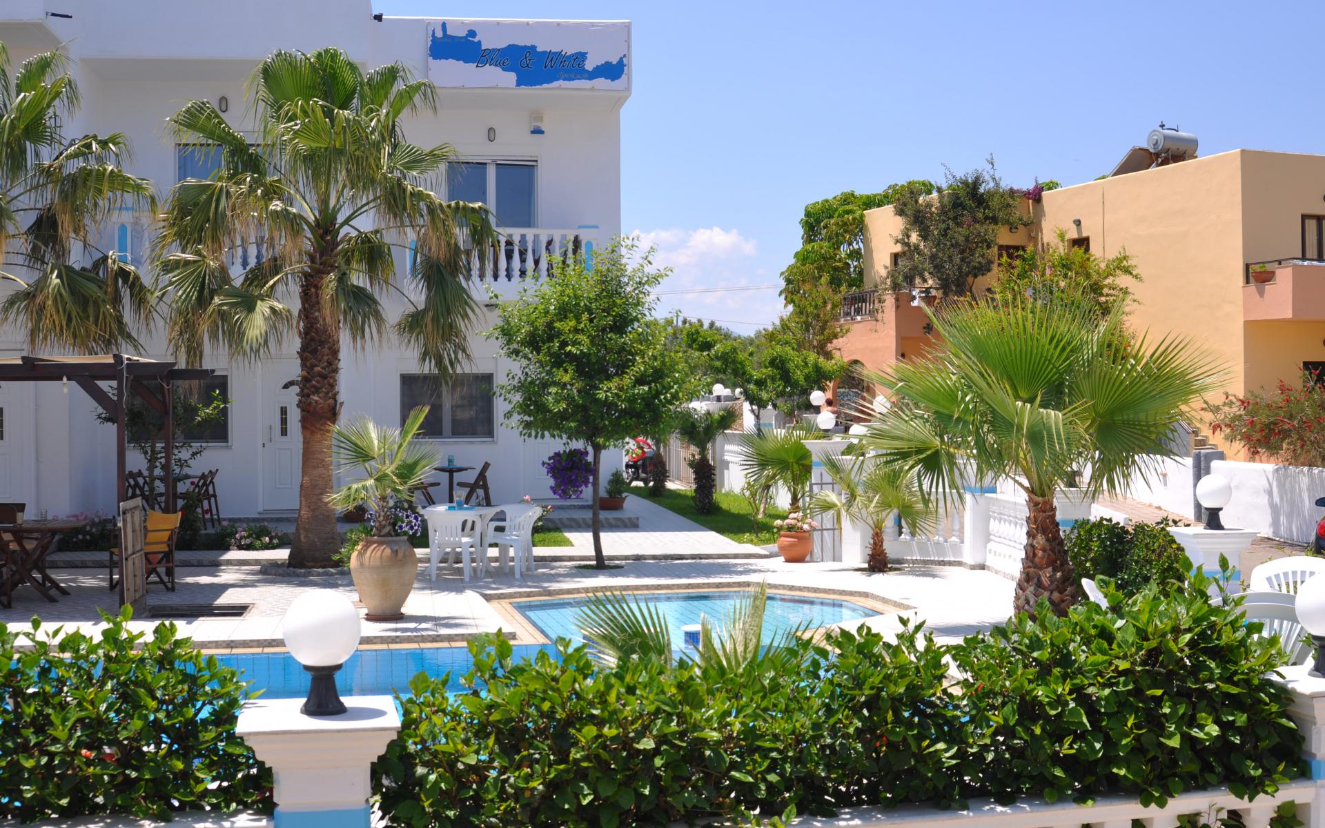 Unser Haus - So schön werden Sie Urlaub machen | Apartments Blue & White | Kreta | Griechenland
