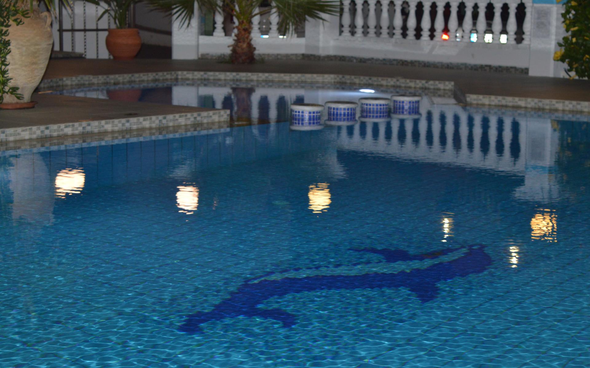 Poolanlage - Großer Pool mit Kinderbereich | Apartments Blue & White | Kreta | Griechenland